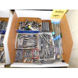 LOT: Assorted Carbide & HSS Tooling, Endmills, Counter Bores, Drill & Countersinks, Drills, Reamers,
