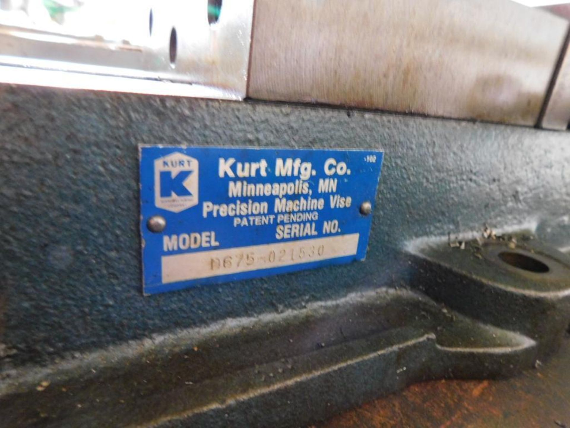 Kurt 6" D675 Machine Vise - Image 3 of 3