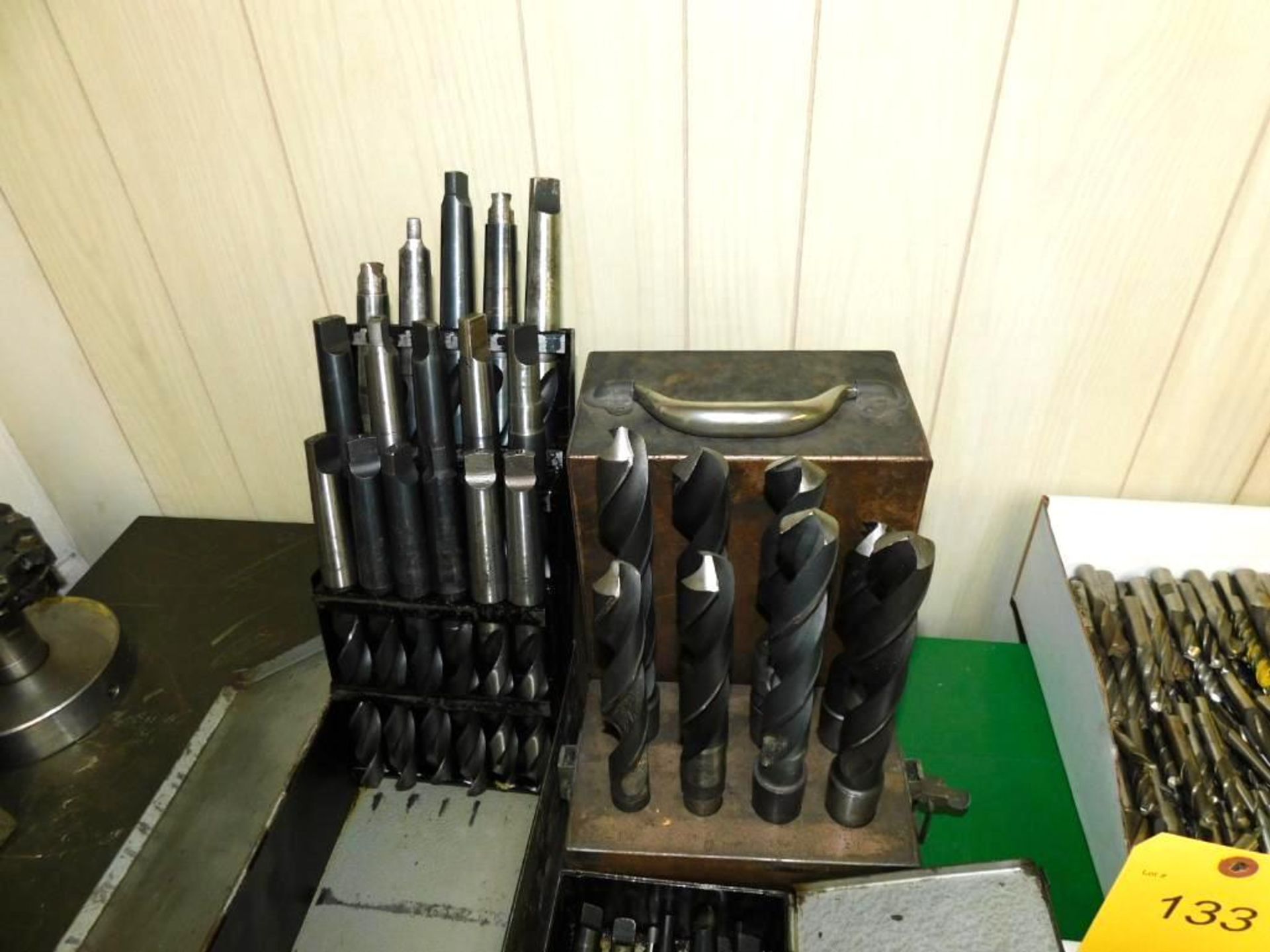 LOT: (3) Large Drill Indexes w/Assorted Taper Shank Drill Bits - Image 2 of 5