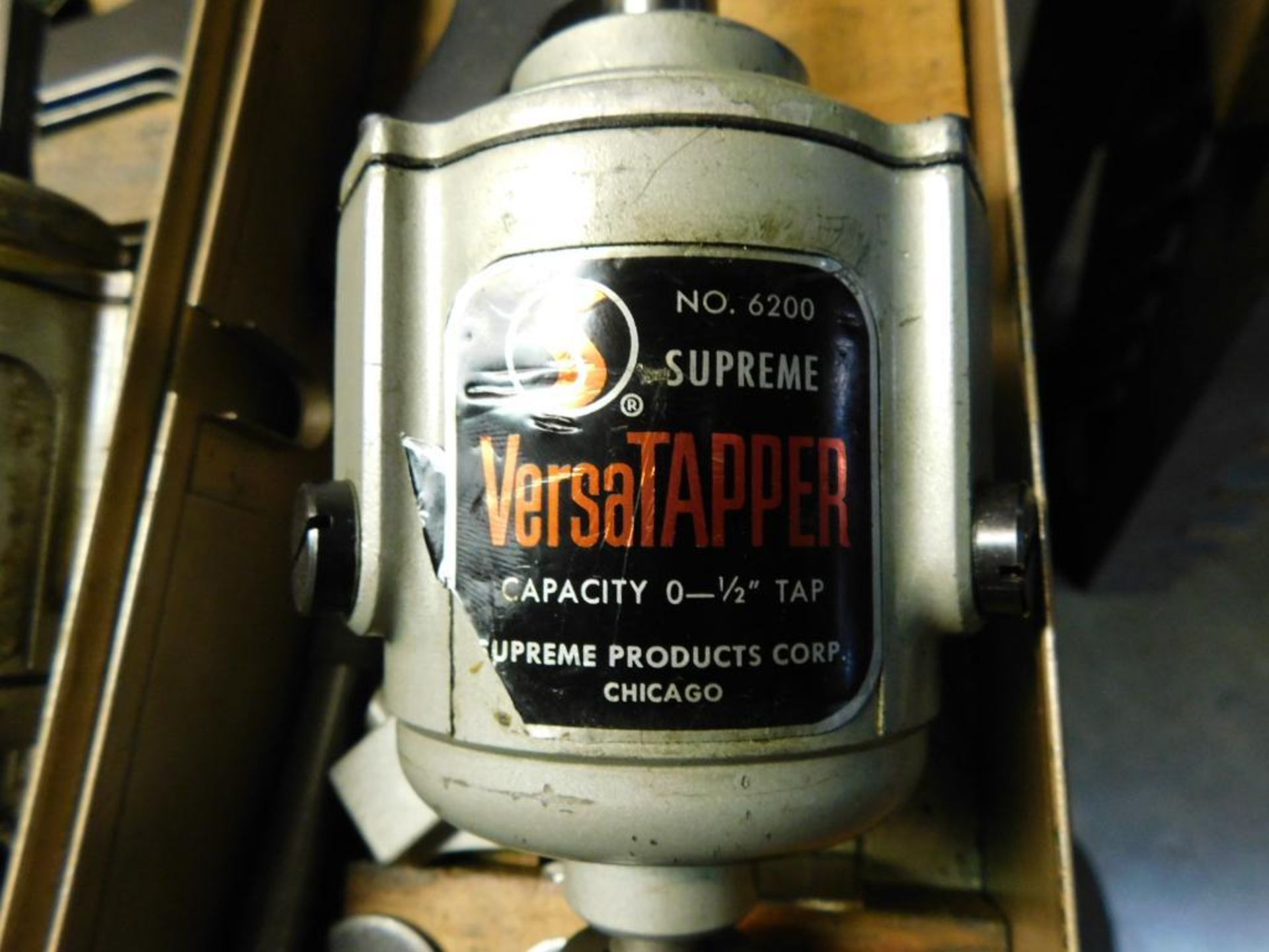 LOT: (1) Supreme Versa Tapper No. 6200 Tapping Head, Capacity 0-1/2" Tap, (1) Supreme Versa Tapper N - Image 6 of 6