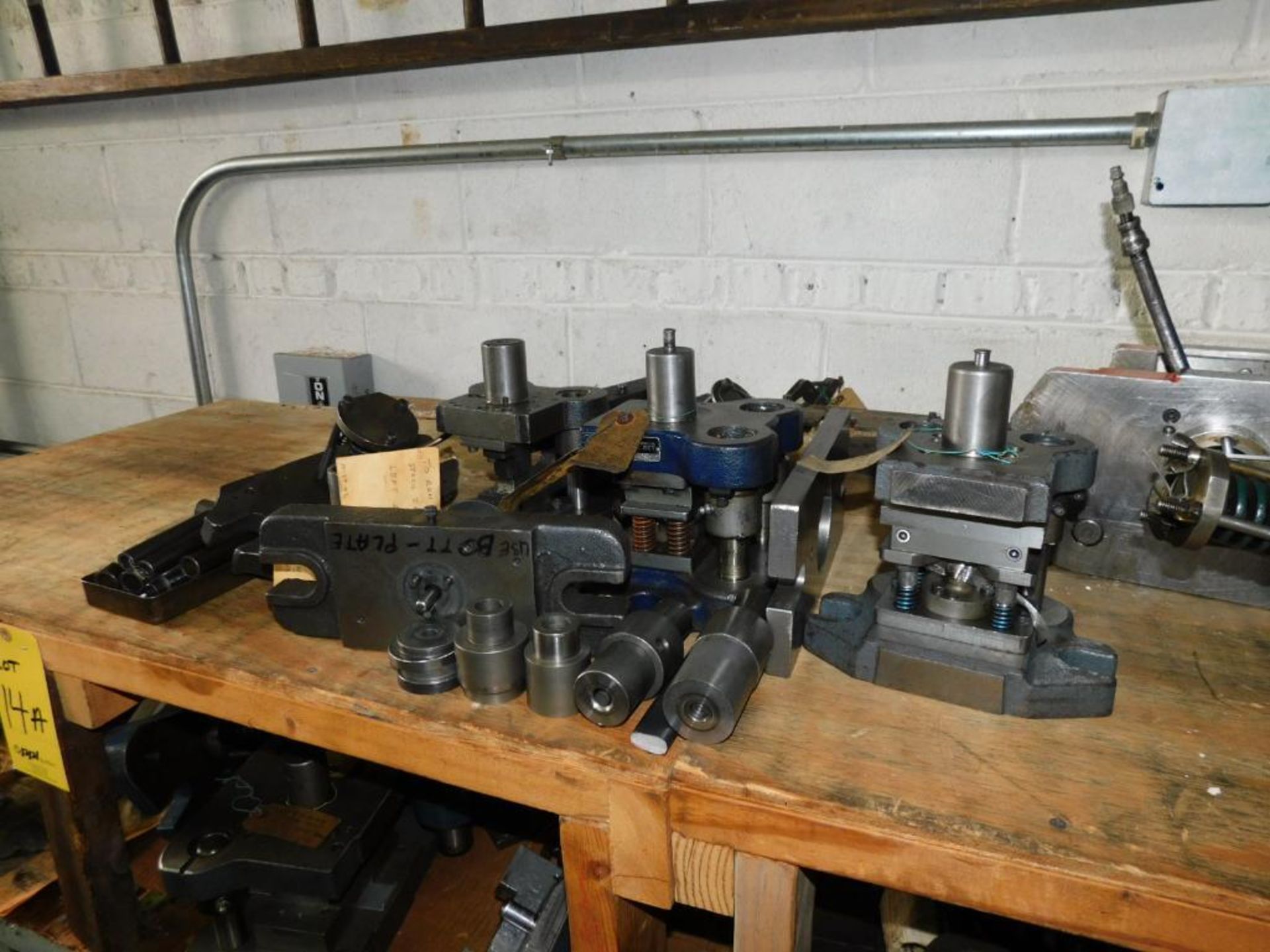 LOT: Shelf & Cabinet w/Approx. (30) Assorted Die Sets, Parts & Accessories - Image 10 of 27