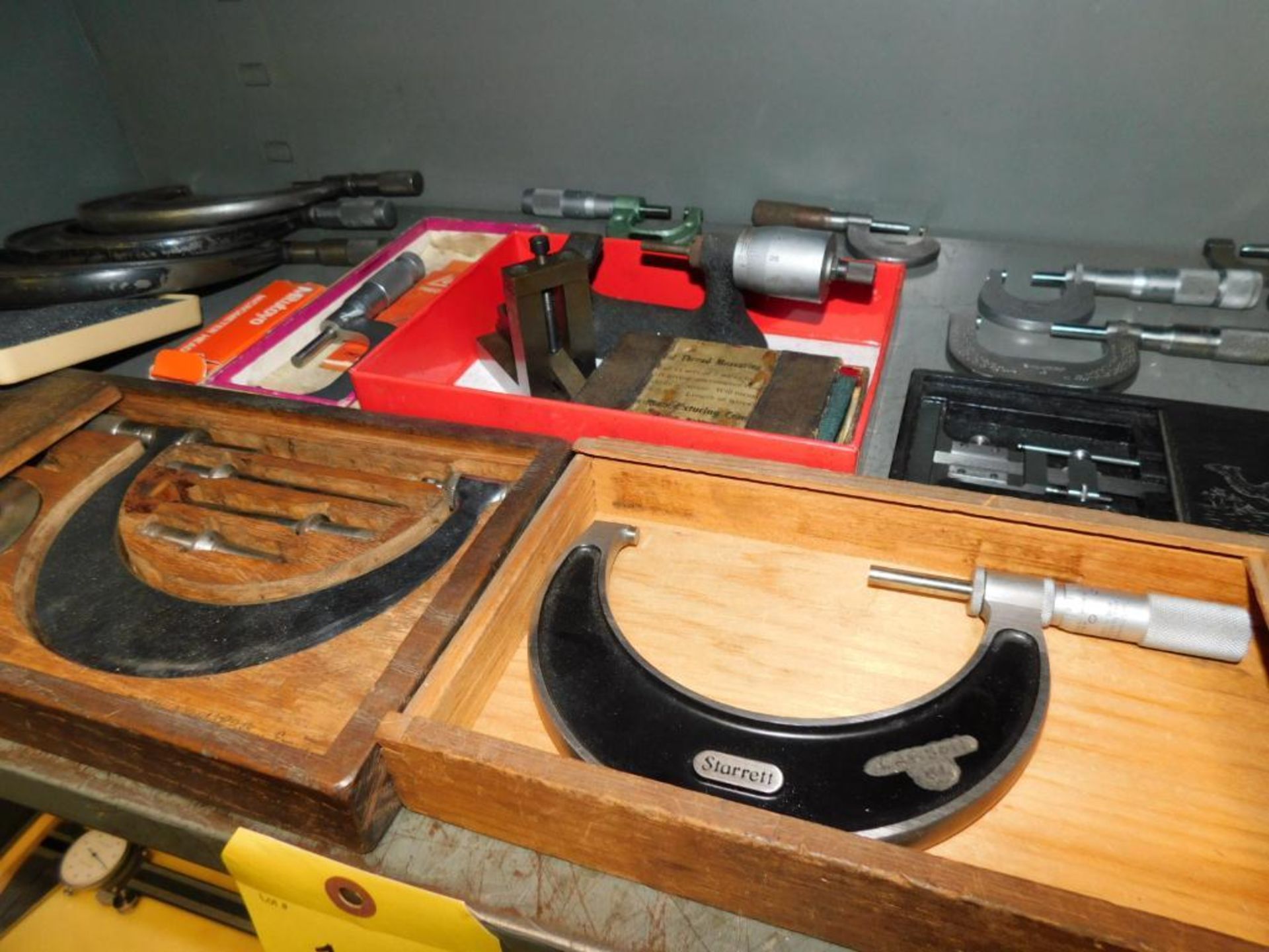 LOT: Contents of Shelf: Assorted Micrometers - Image 7 of 8