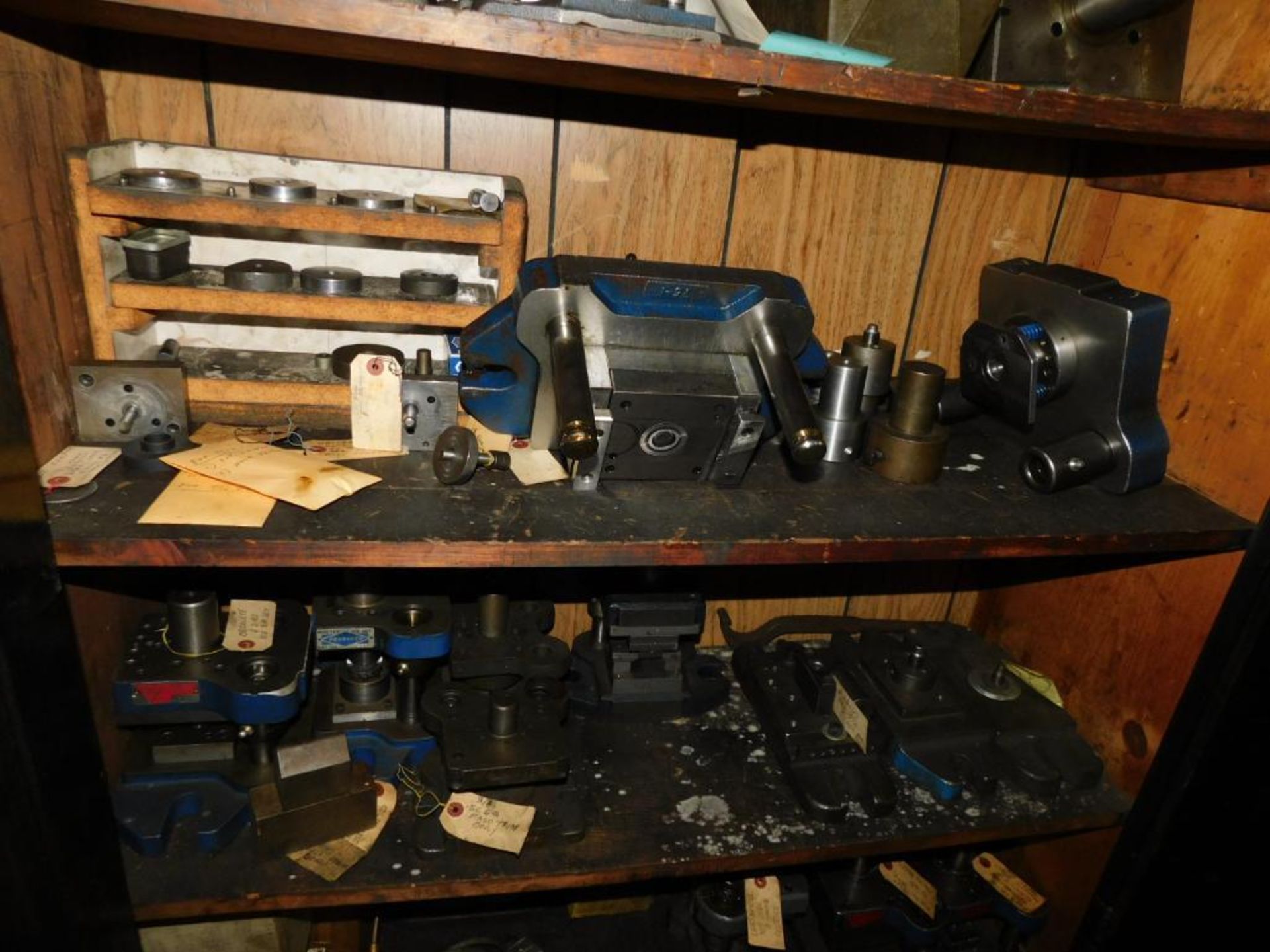 LOT: Shelf & Cabinet w/Approx. (30) Assorted Die Sets, Parts & Accessories - Image 21 of 27