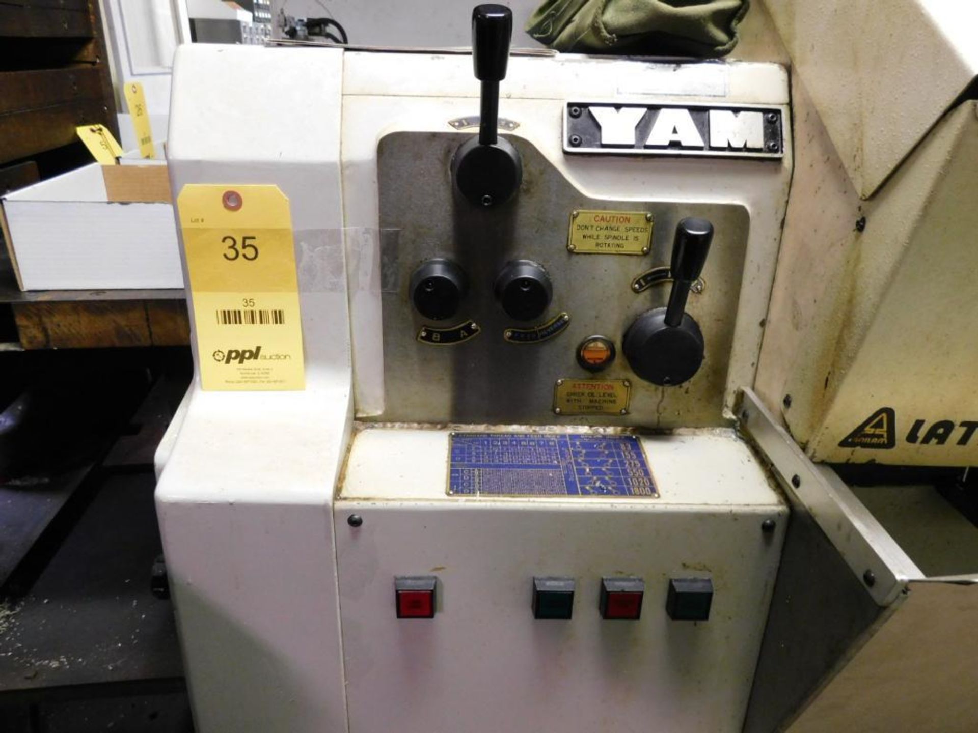 Yam Lathemate 550 Precision High Speed Lathe, 14" Swing, 30" Distance Between Centers (NON-OPERATION - Image 2 of 18