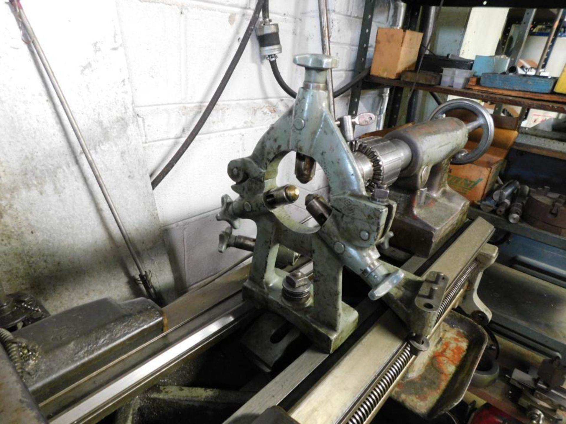 Viking 15" x 36" Lathe w/Anilam Wizard Lathe Series DRO, 6-1/2" Chuck, Tailstock, Steady Rest, 1-1/2 - Image 6 of 10