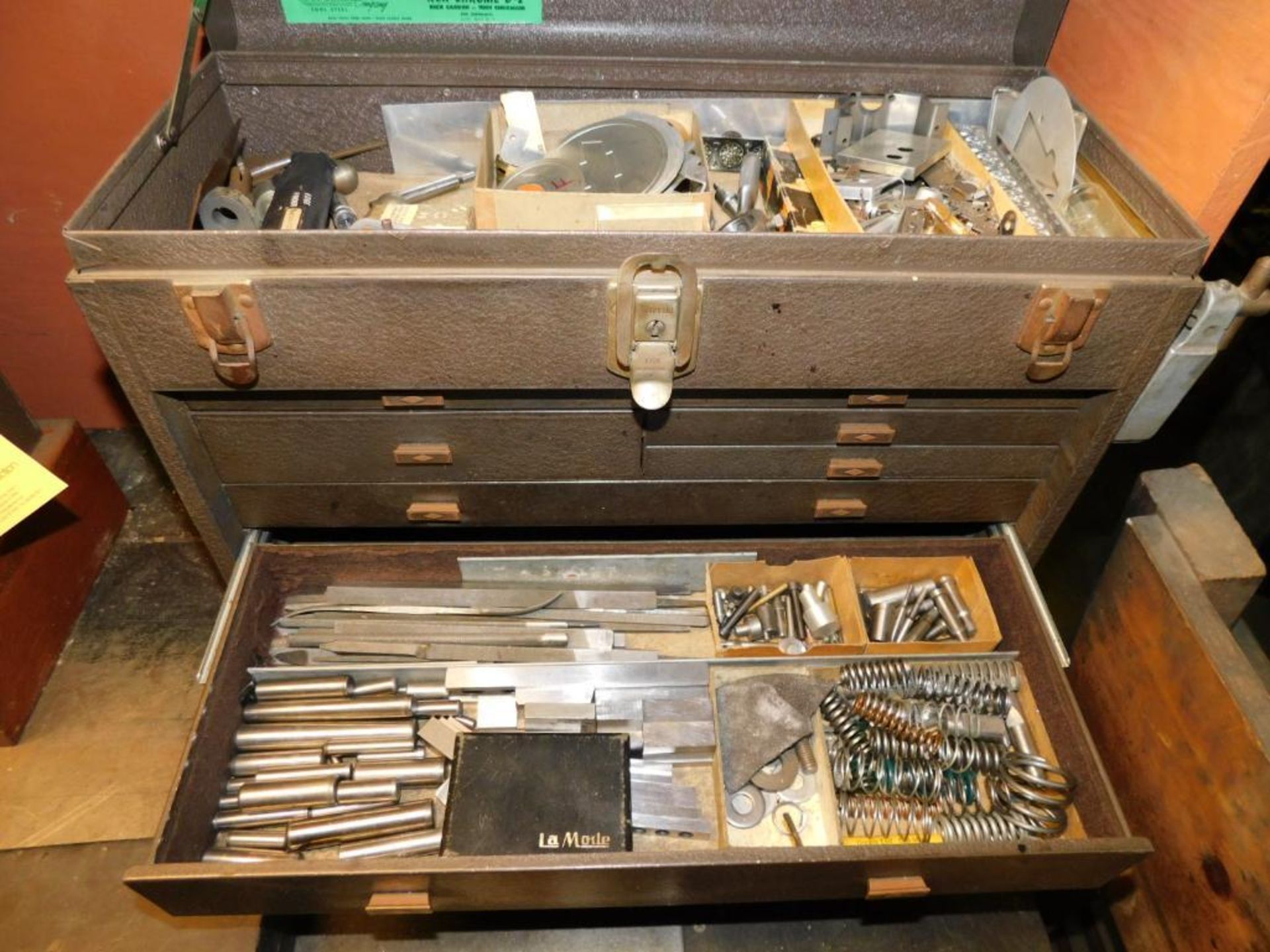 Kennedy Machinist Tool Box w/Contents - Image 9 of 9