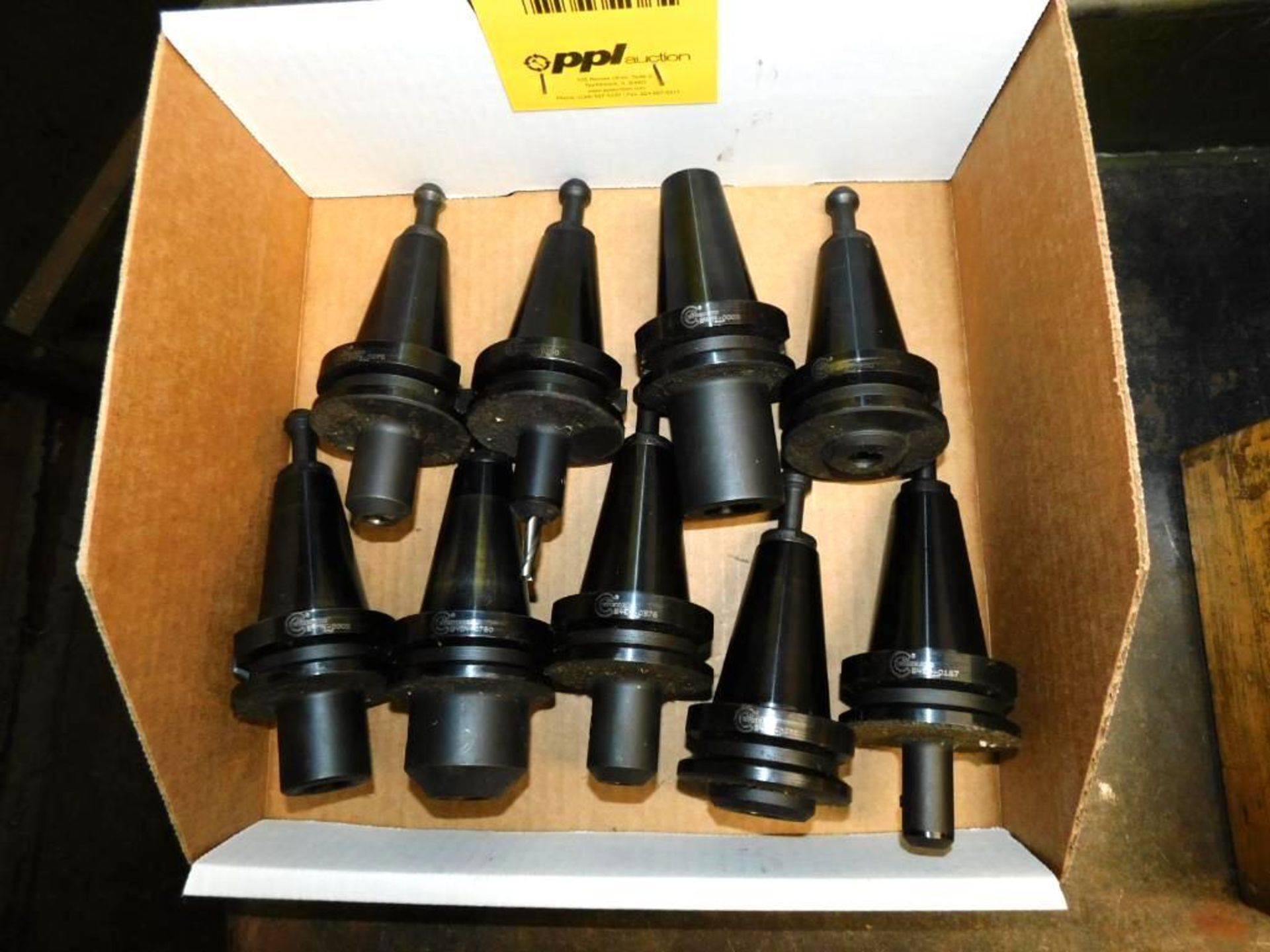 LOT: (9) Assorted Command BT40 Tool Holders