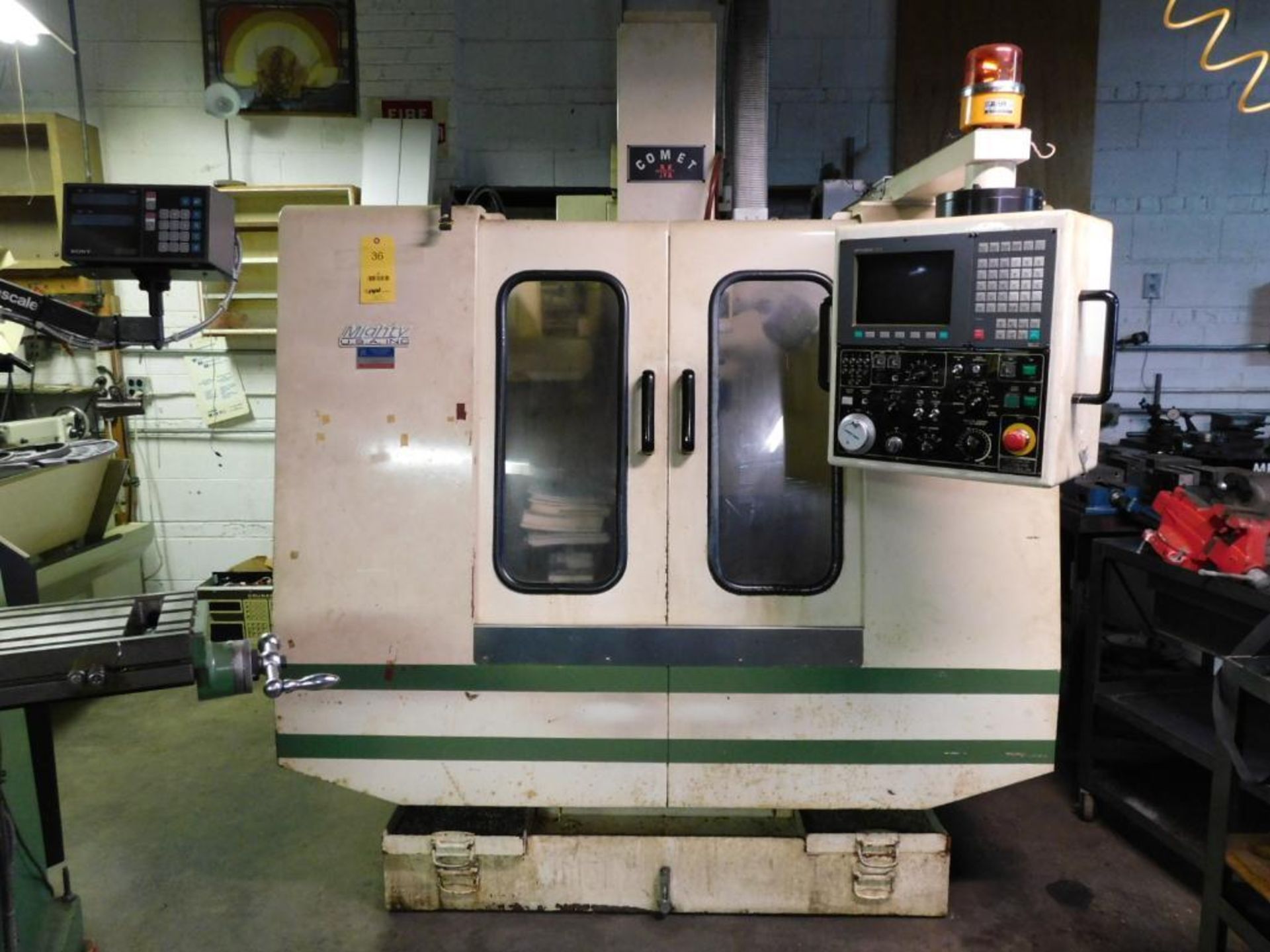 Mighty Comet VMC-510P Vertical CNC Mill w/Mitsubishi CNC DRO (NON-OPERATIONAL)