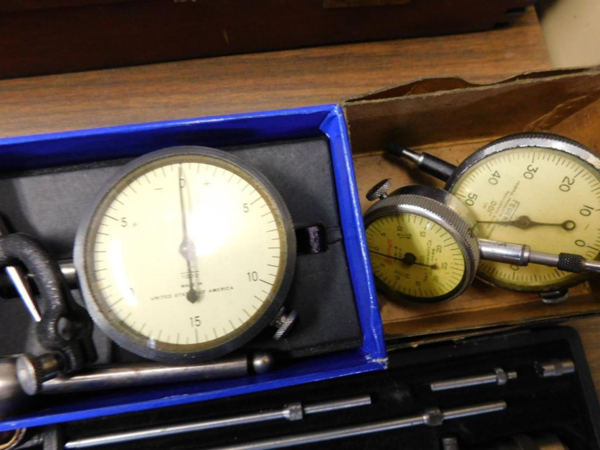 LOT: Assorted Inspection Equipment, Telescoping Gages, Radius Gages, Starrett No. 2 Micrometer Dial - Image 10 of 10