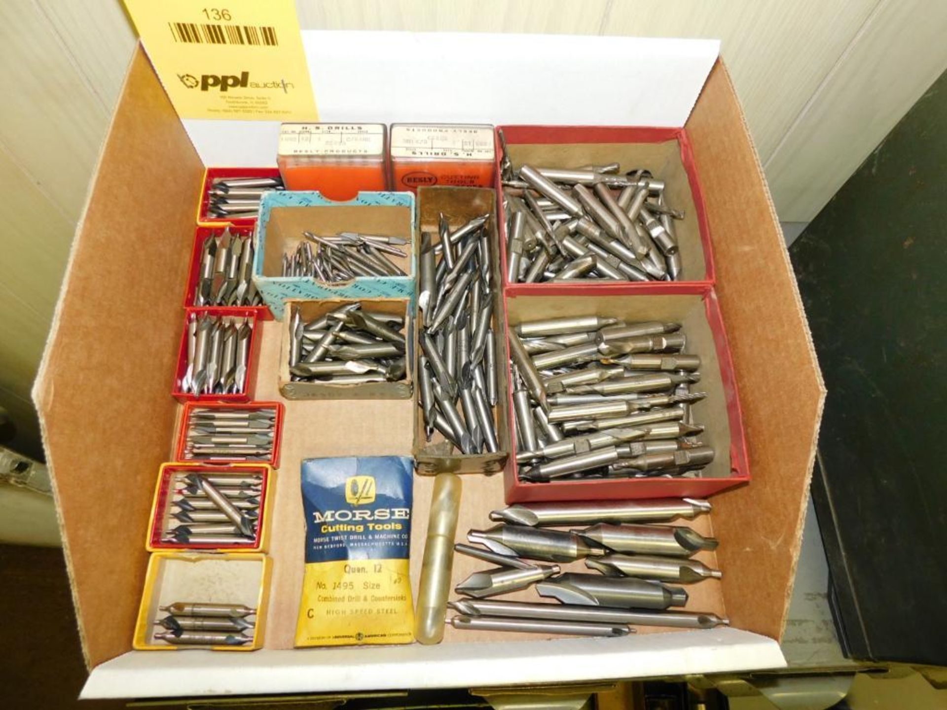 LOT: Assorted HSS Combined Drill & Countersinks