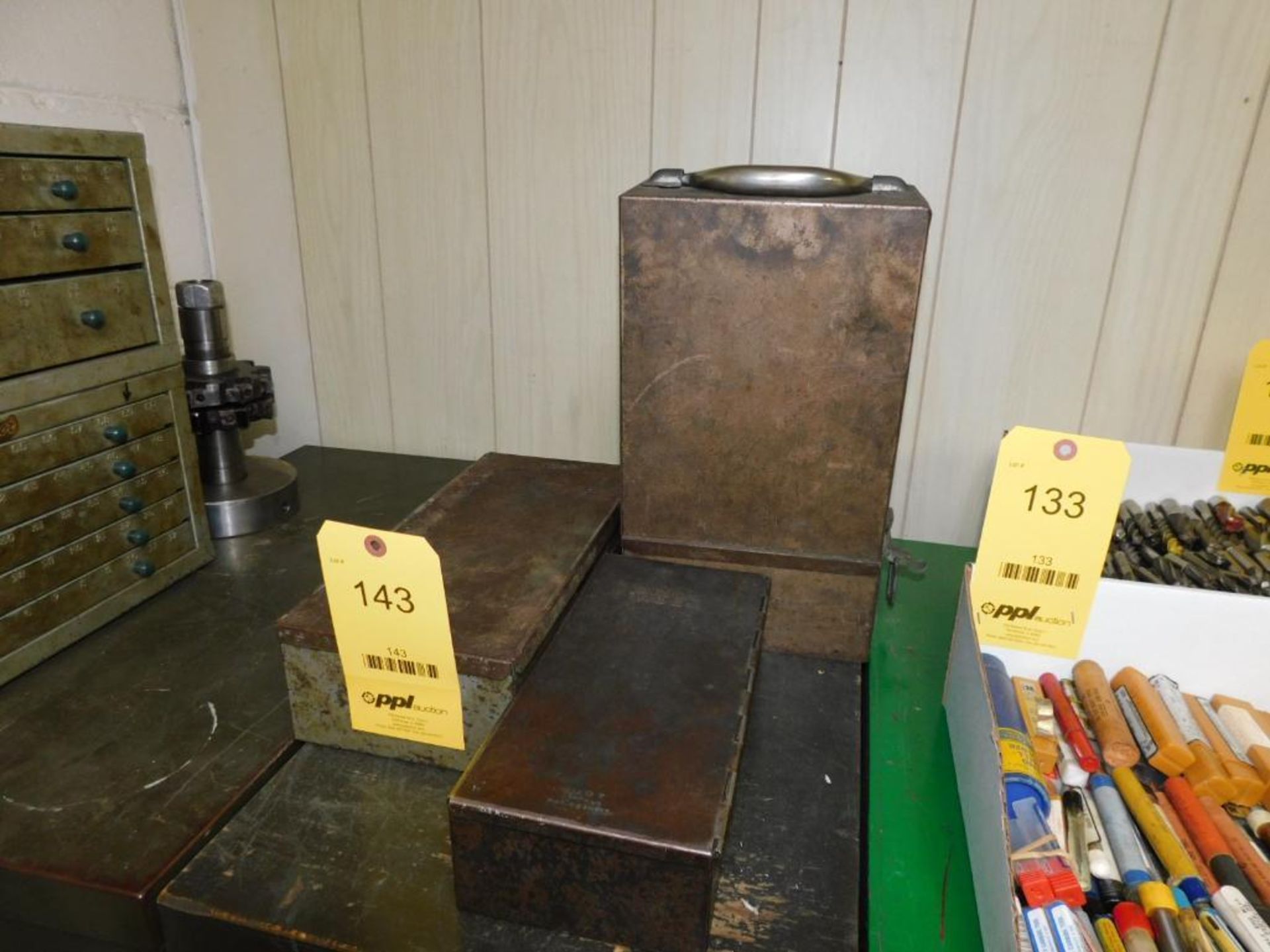 LOT: (3) Large Drill Indexes w/Assorted Taper Shank Drill Bits - Image 5 of 5