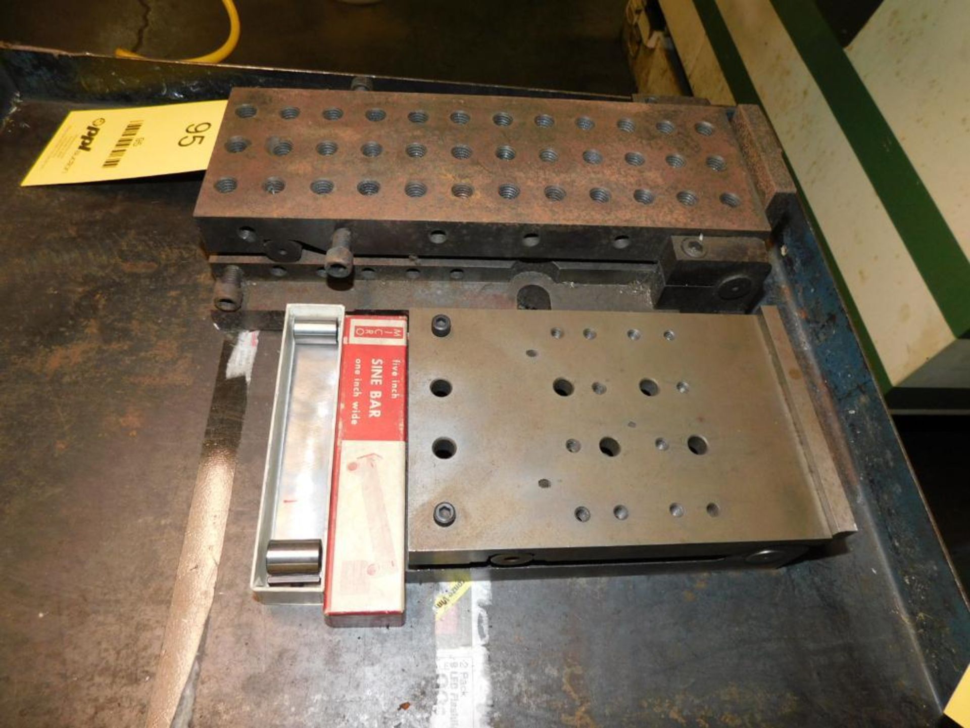 LOT: (1) 12" x 4.5" Sine Plate, (1) 7.5" x 5" Sine Plate, Micro 5" Sine Bar, 1" Wide - Image 2 of 4