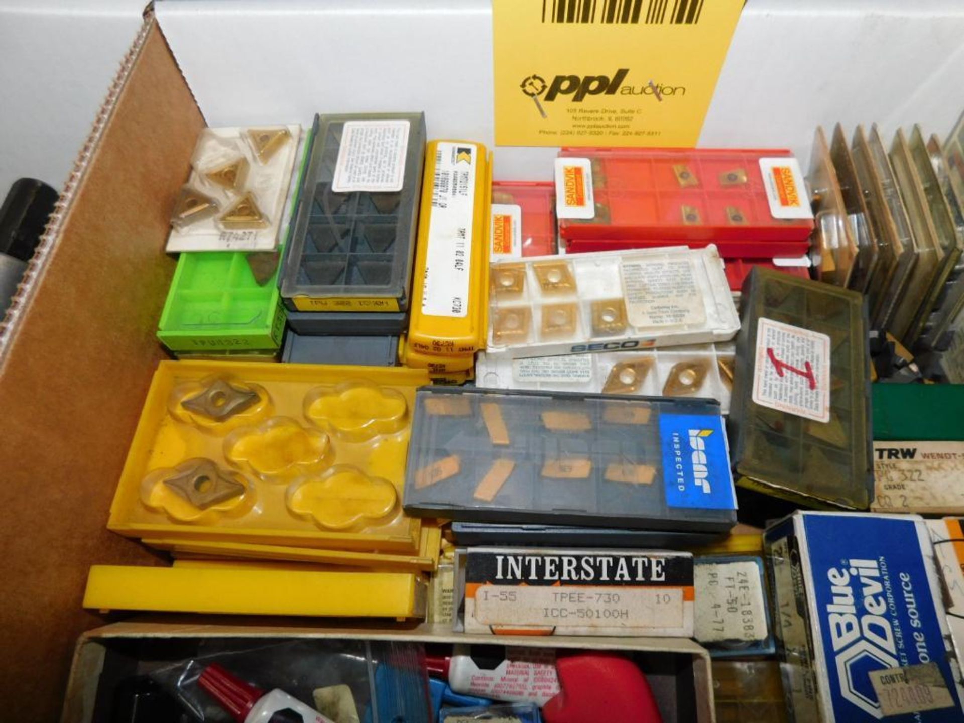 LOT: Assorted Carbide Inserts & Spacers - Image 3 of 6