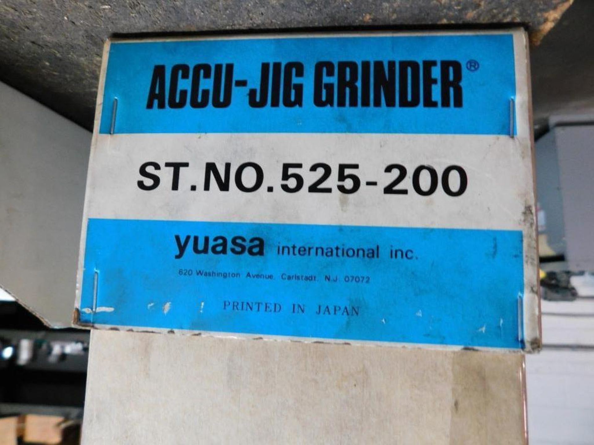 Yuasa Accu-Jig Grinder 525-200 - Image 9 of 9