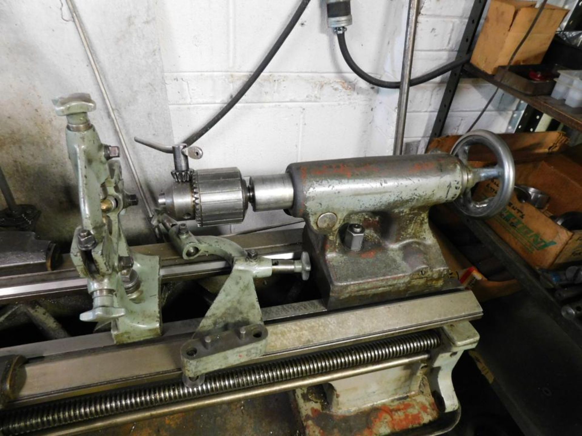 Viking 15" x 36" Lathe w/Anilam Wizard Lathe Series DRO, 6-1/2" Chuck, Tailstock, Steady Rest, 1-1/2 - Image 7 of 10