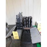 LOT: (3) Large Drill Indexes w/Assorted Taper Shank Drill Bits