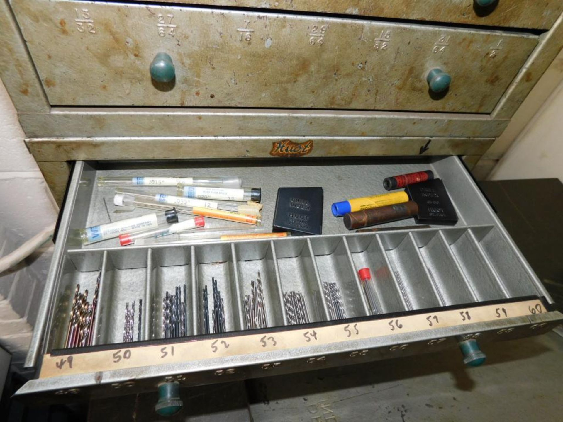 LOT: (2) Huot Drill Index Library w/Assorted Drill Bits - Image 6 of 9