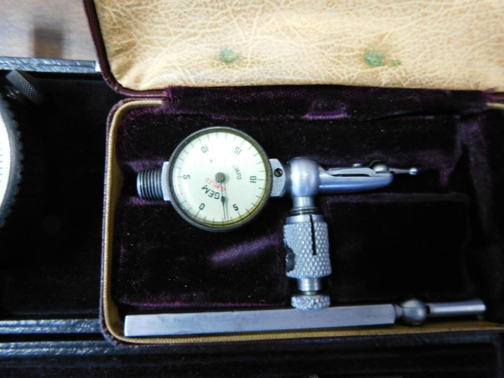 LOT: Assorted Inspection Equipment, Telescoping Gages, Radius Gages, Starrett No. 2 Micrometer Dial - Image 9 of 10