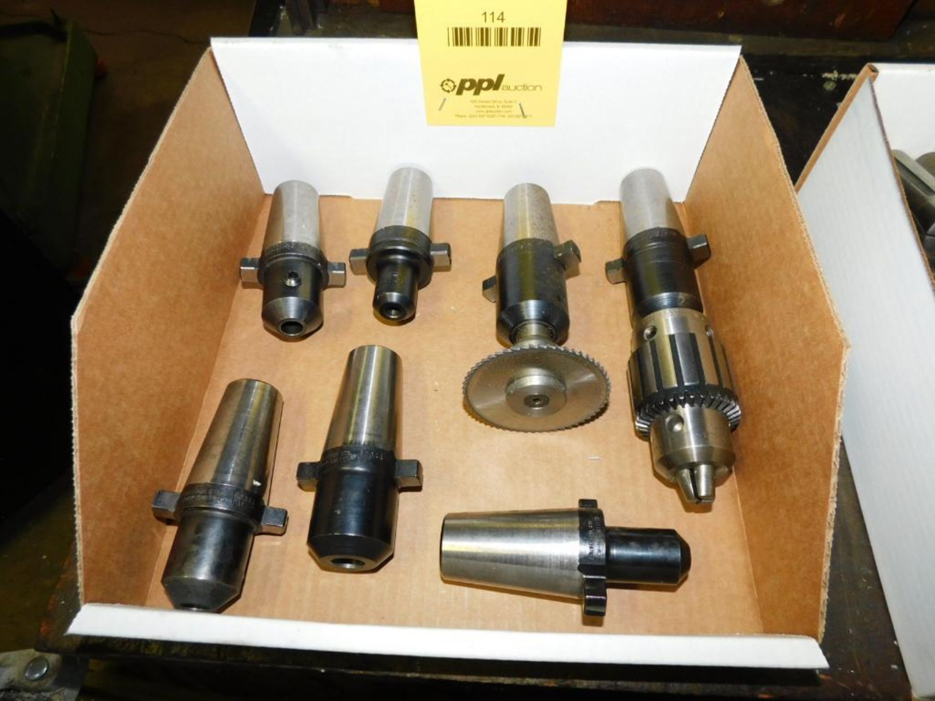 LOT: (7) Assorted Kwik Switch Tool Holders