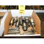 LOT: Assorted Drill Chucks & Centers