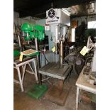 Clausing Model 2276 20" Drill Press, S/N 514349, 1.5 HP, 18" x 16" Work Table, 10" Throat, Adjustabl