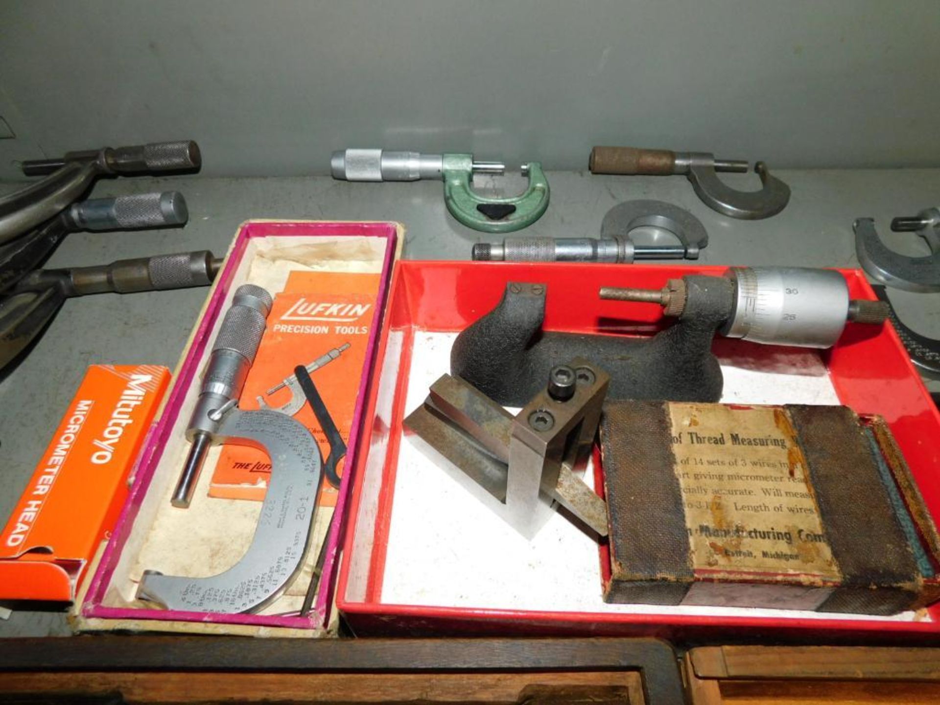 LOT: Contents of Shelf: Assorted Micrometers - Image 8 of 8