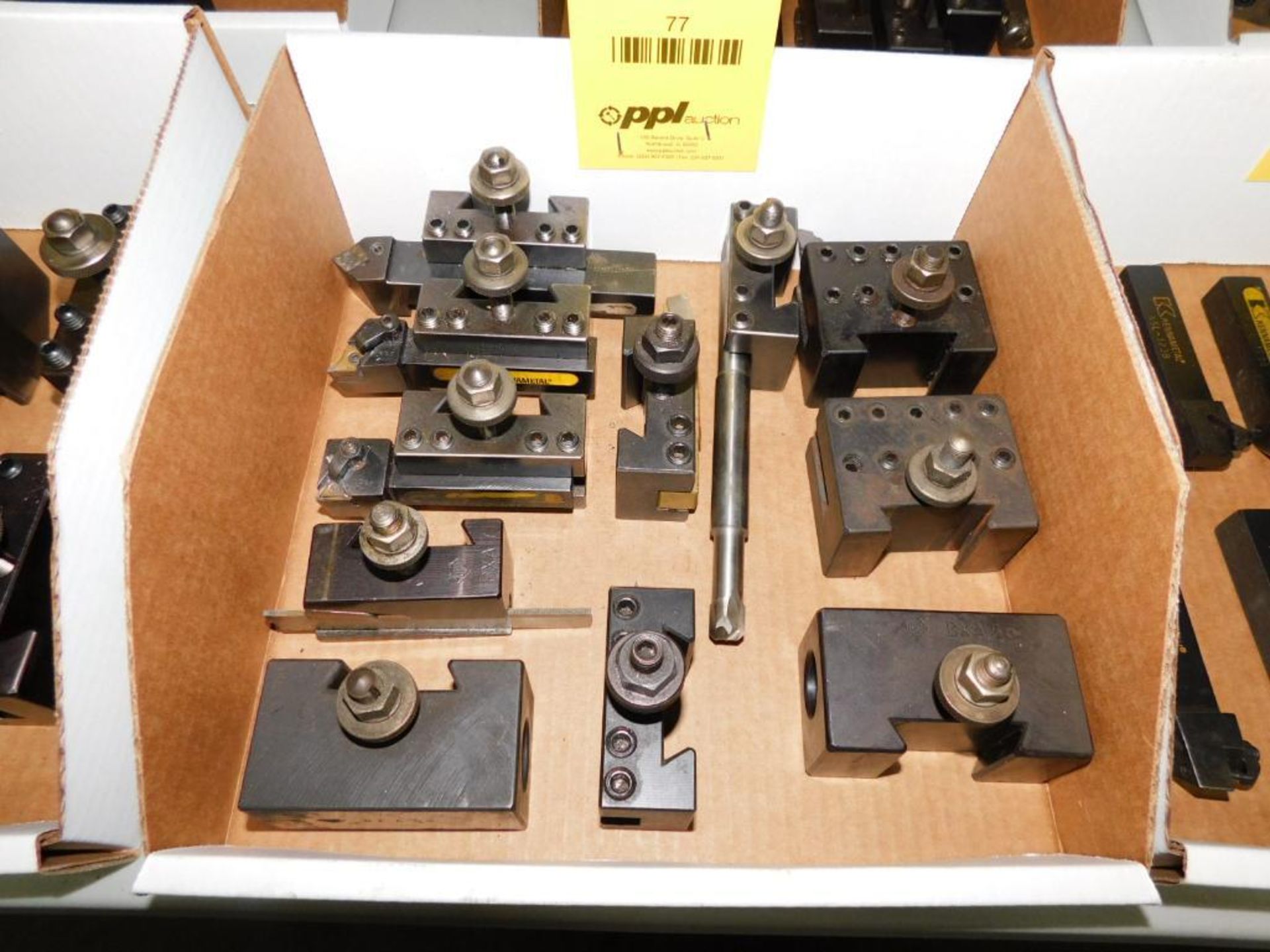 LOT: (11) Assorted BXA Tool Holders, Cutters - Image 3 of 4