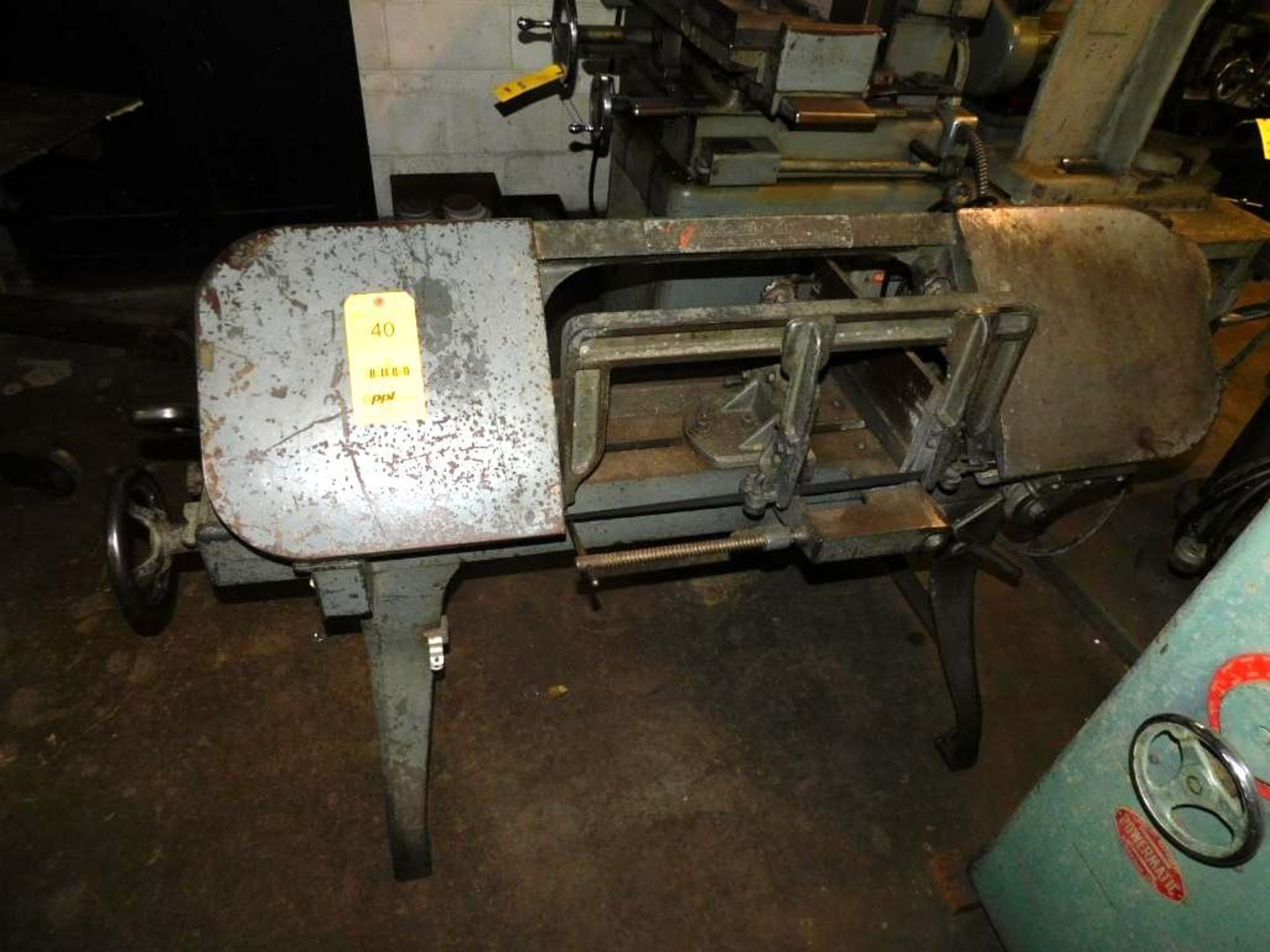 Kalamazoo Model P43 Metal Cutting Horizontal Band Saw, S/N 3536