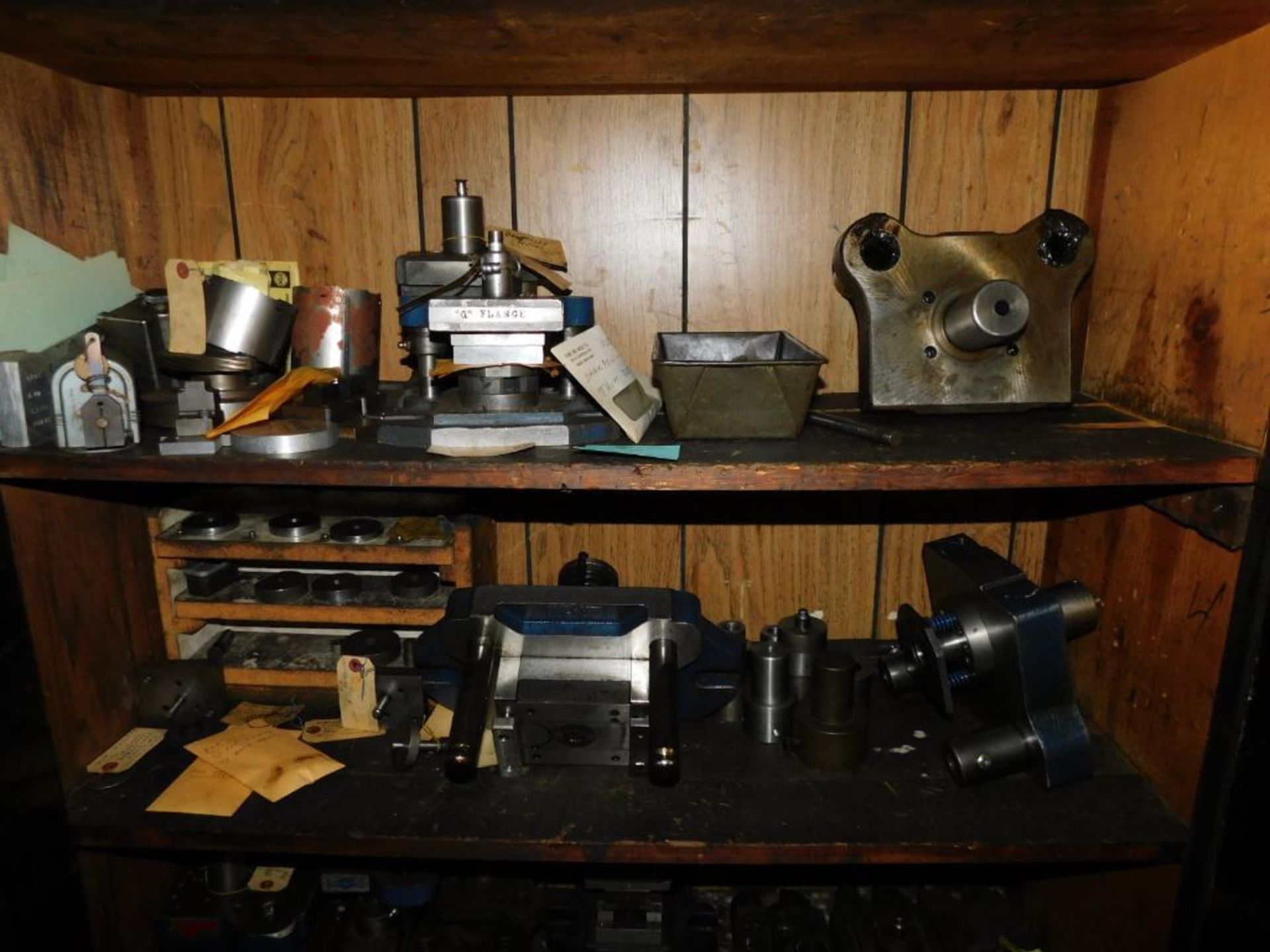 LOT: Shelf & Cabinet w/Approx. (30) Assorted Die Sets, Parts & Accessories - Image 18 of 27