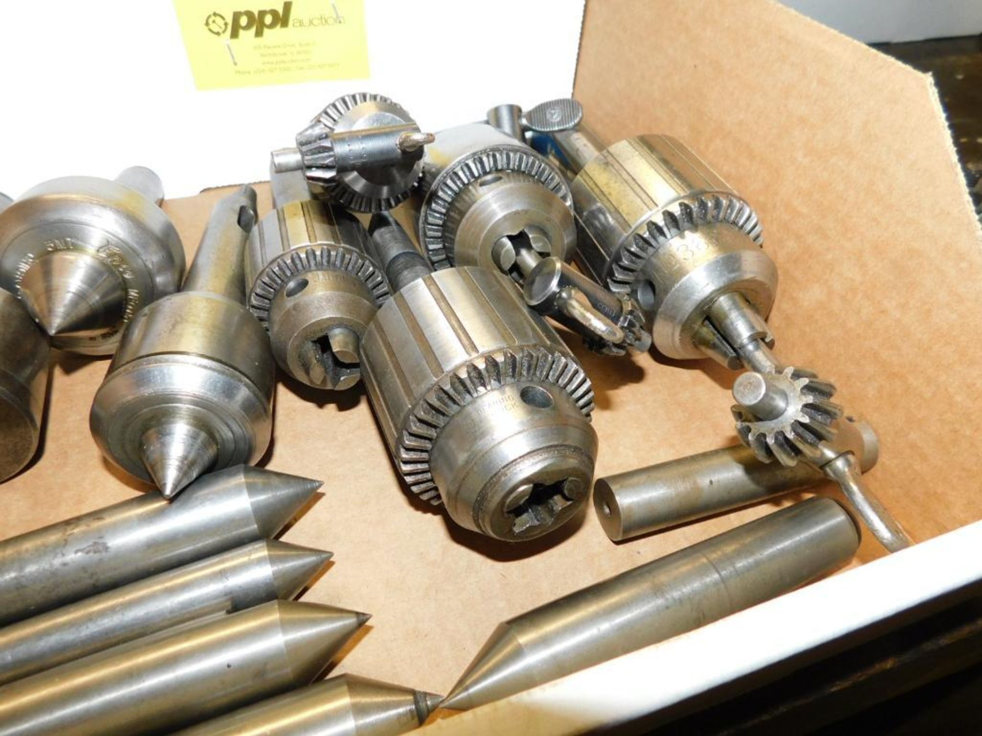 LOT: Assorted Drill Chucks & Centers - Image 4 of 4
