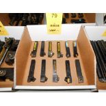 LOT: (8) Assorted Kennametal Cutters, (2) Iscar Cut-Grip Cutters, Cutter