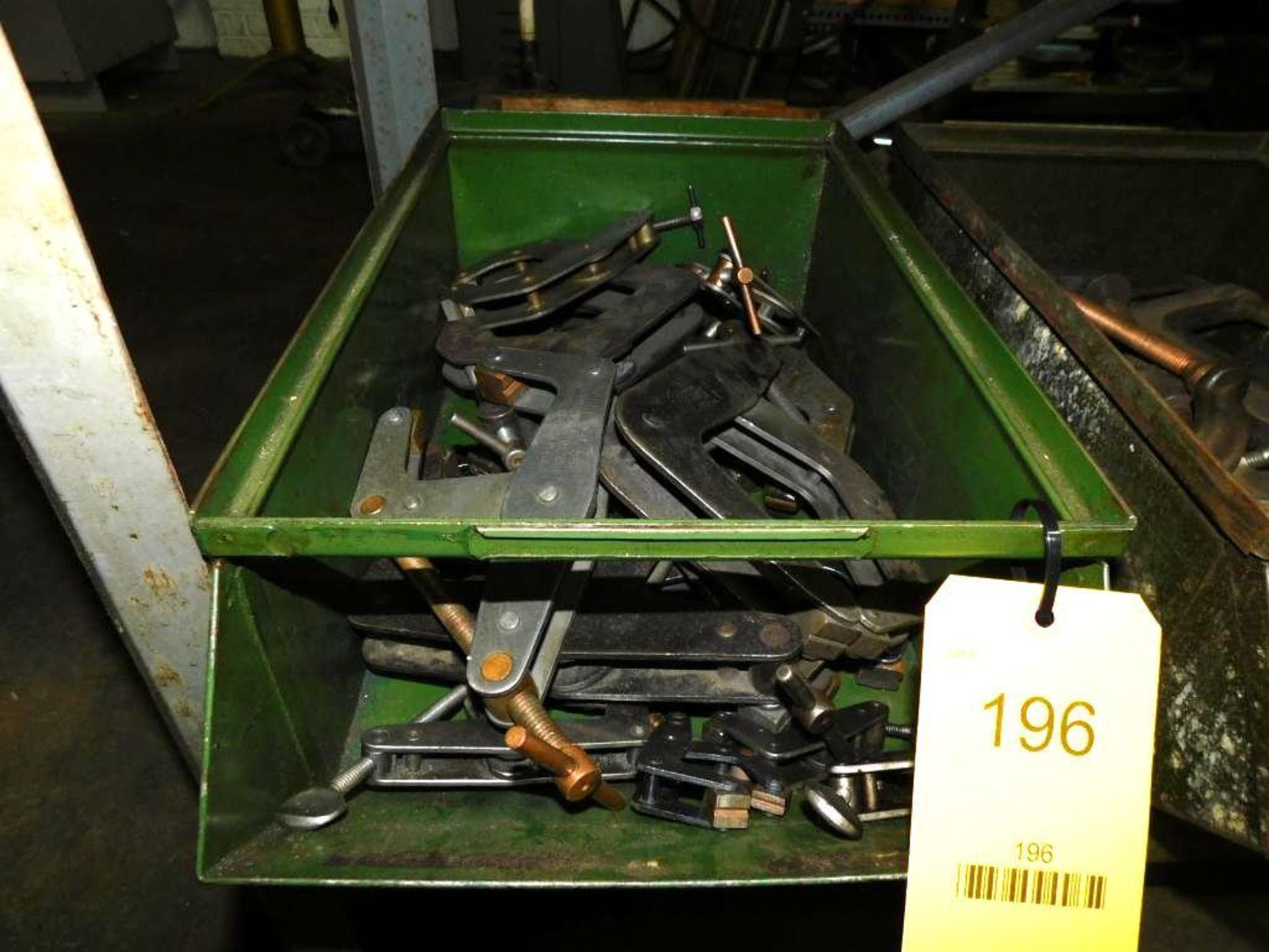 LOT: Assorted Kant-Twist Clamps in Metal Tubs