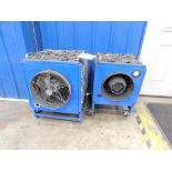 LOT: (3) Scrubber Fans