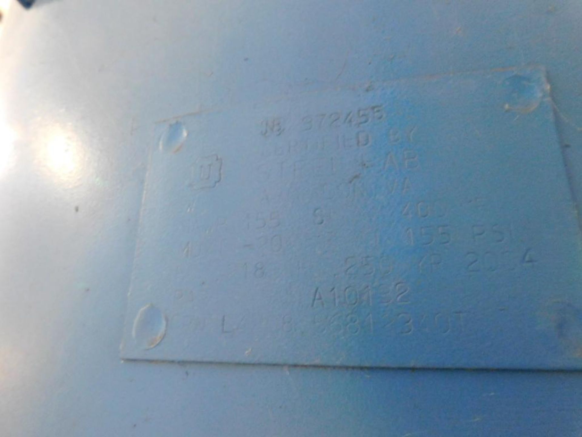 Ingersoll Rand 14' (approx.) Vertical Air Receiver Tank - Image 10 of 12
