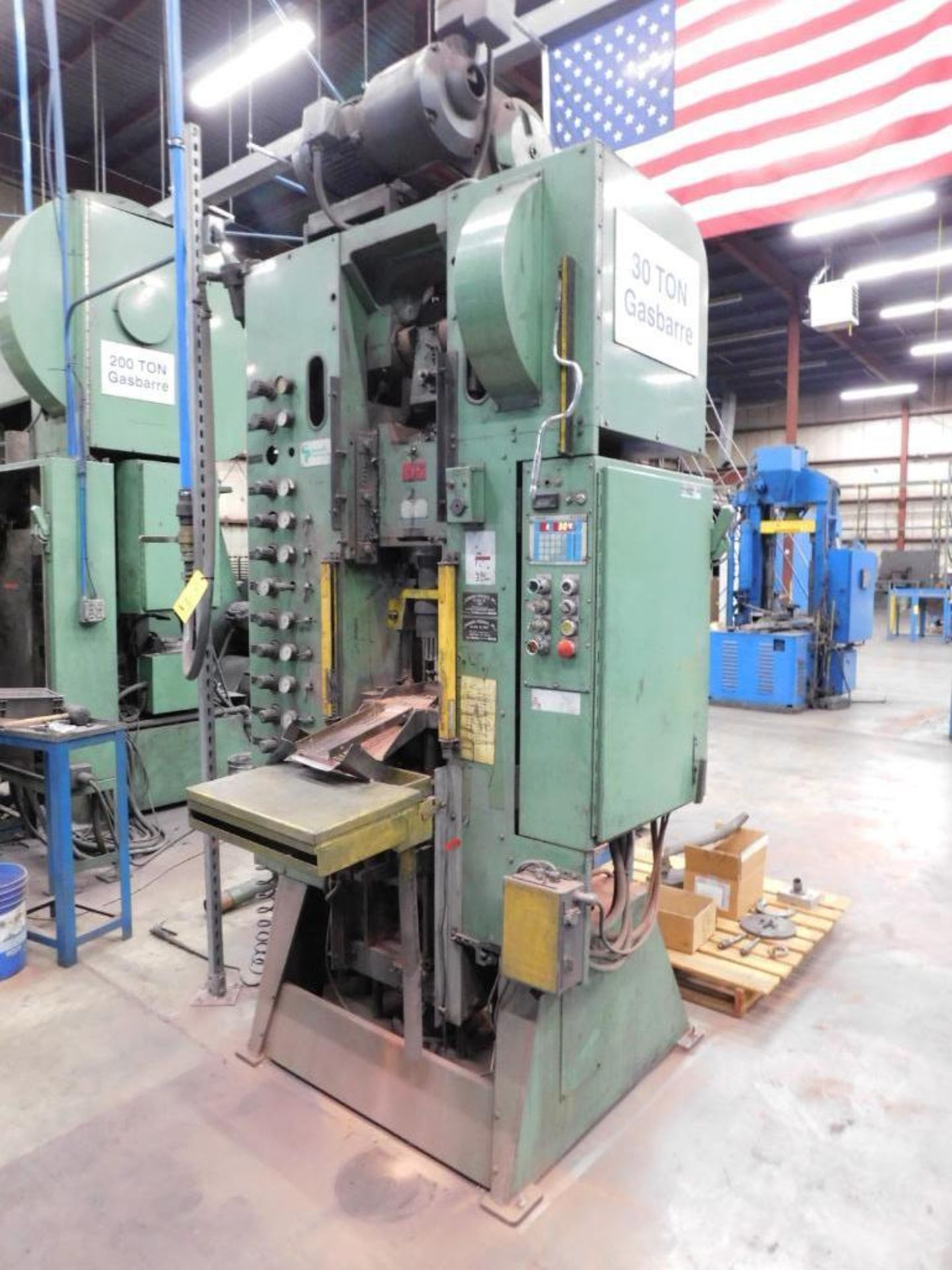 Gasbarre Powder Compacting Press, Mechanical, Model 30 Standard, S/N: 86256, 30 Ton Maximum Pressing - Image 2 of 22