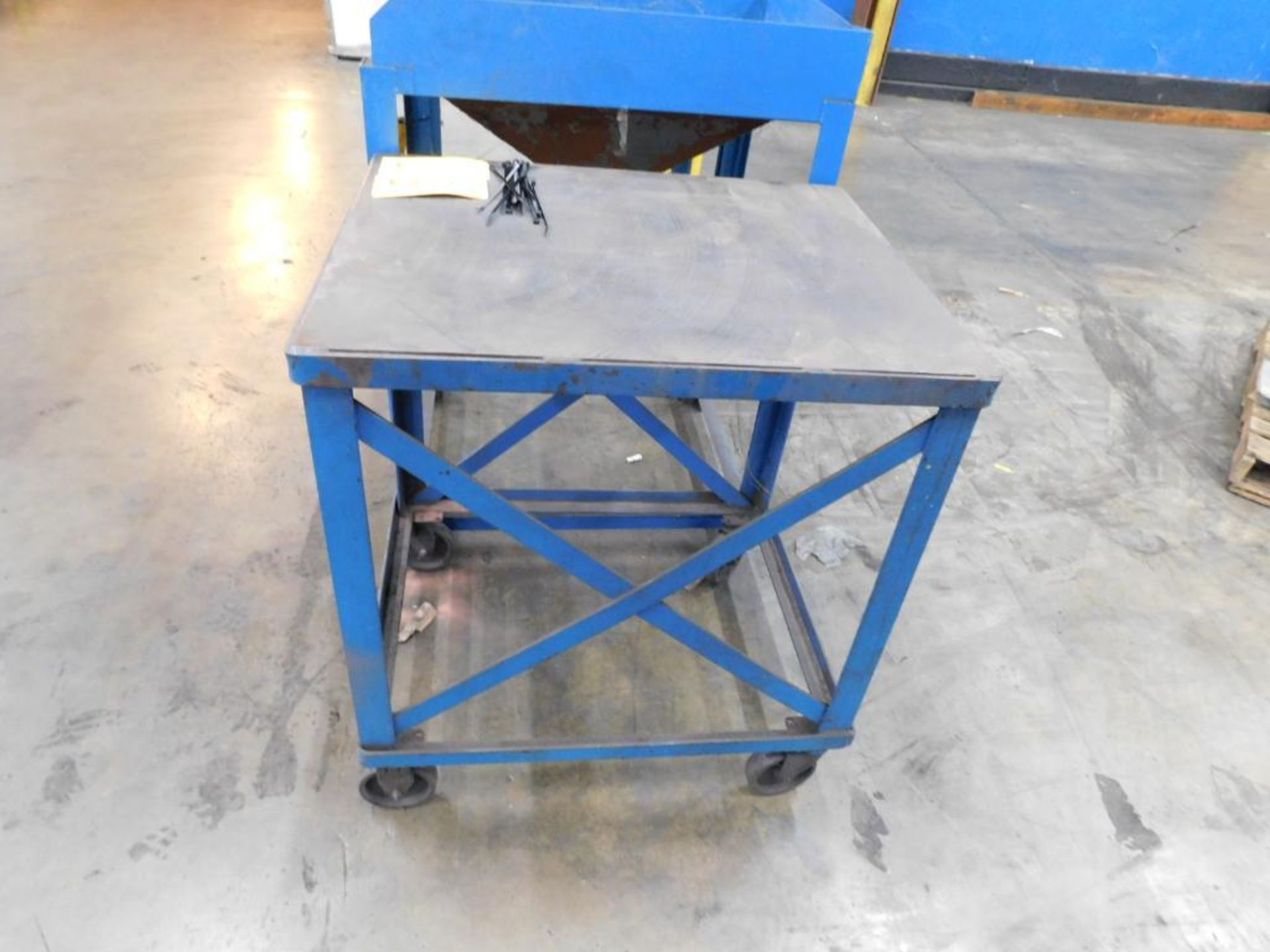 LOT: (3) Vacuum Tables, 30" x 24" Rolling Steel Table - Image 10 of 10