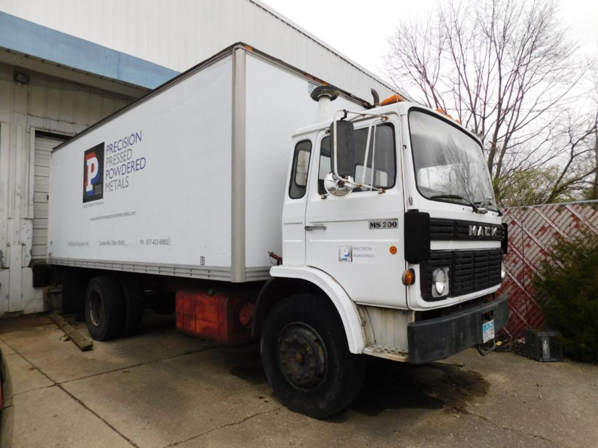 1981 Mack MS200 Box Truck, VIN: VG6M111B1BB012519, w/Premier Model 708 19' Box S/N 231, 3,000 Lb. Ca