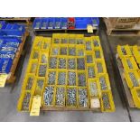 LOT: (1) Pallet of Assorted Hardware in Compartment Bins: Bolts, Nuts, Washer, etc.