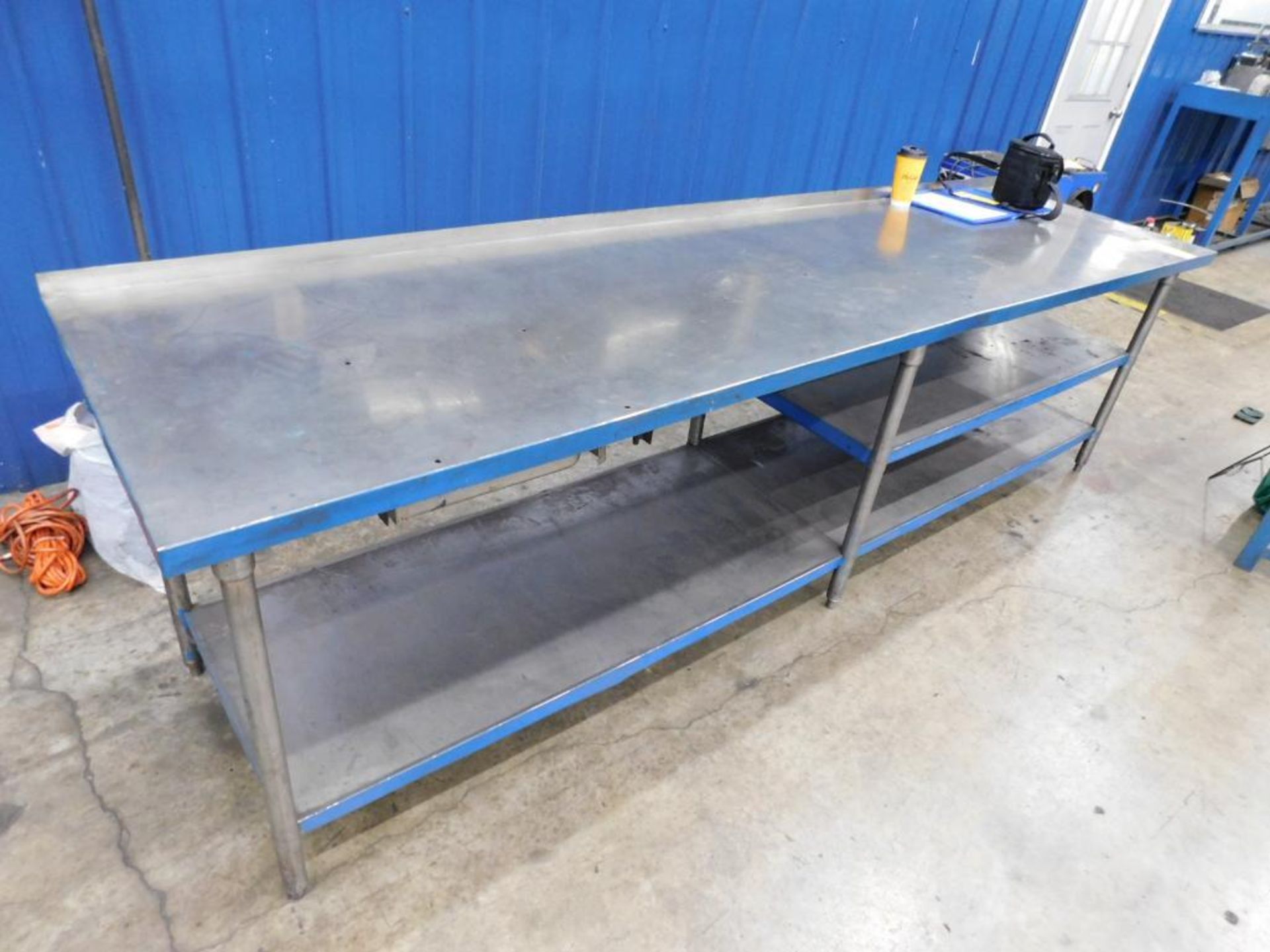 120" x 30 Stainless Steel Table - Image 2 of 3