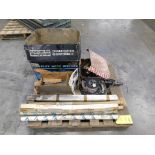 LOT: Chicago Electric Flux Wire Welder, 90 Amp., 120 Volt, 24 Amps, Single Phase, Assorted Welding W