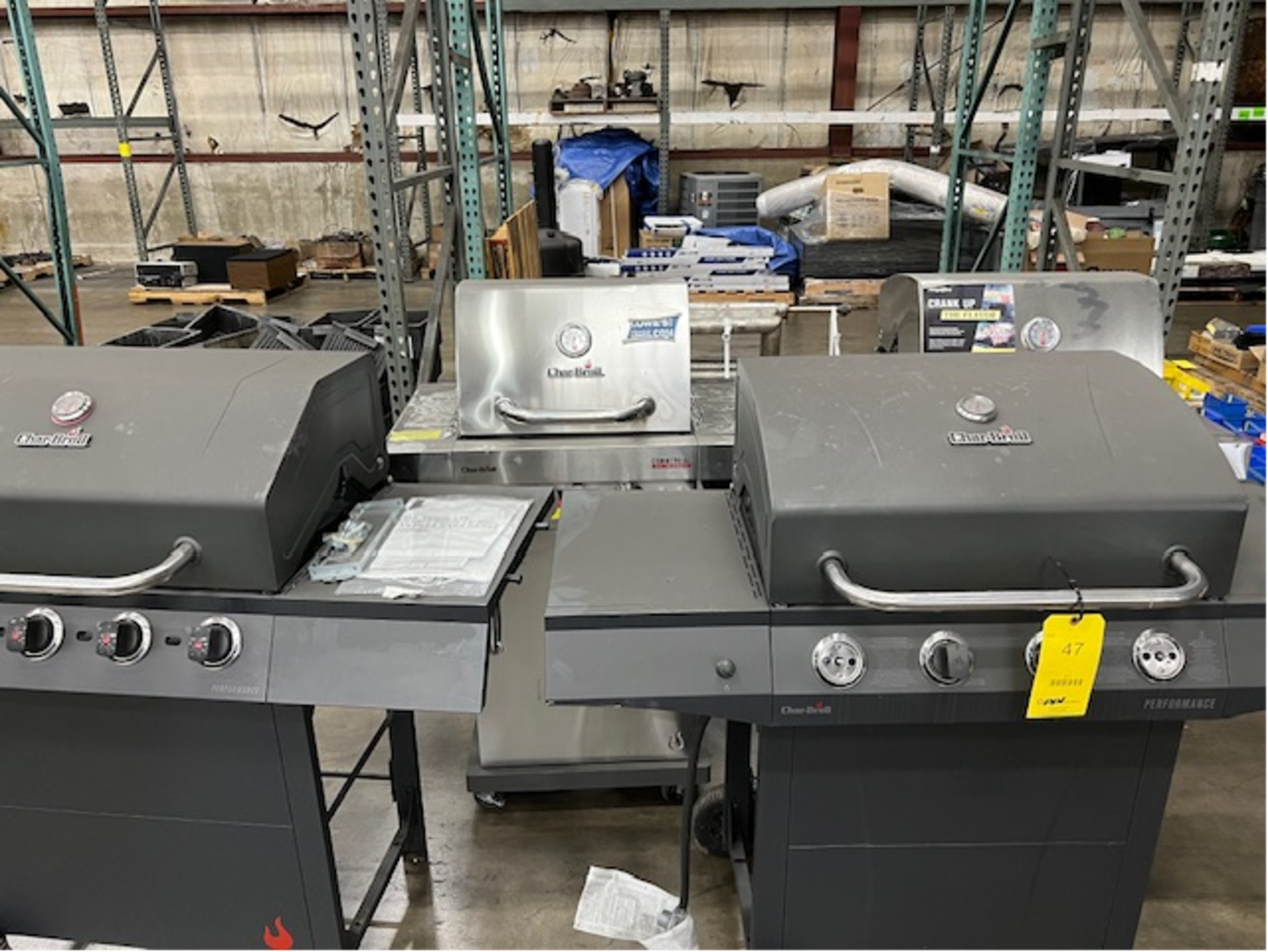 LOT: (4) Char-Broil Propane Grills - Image 2 of 2