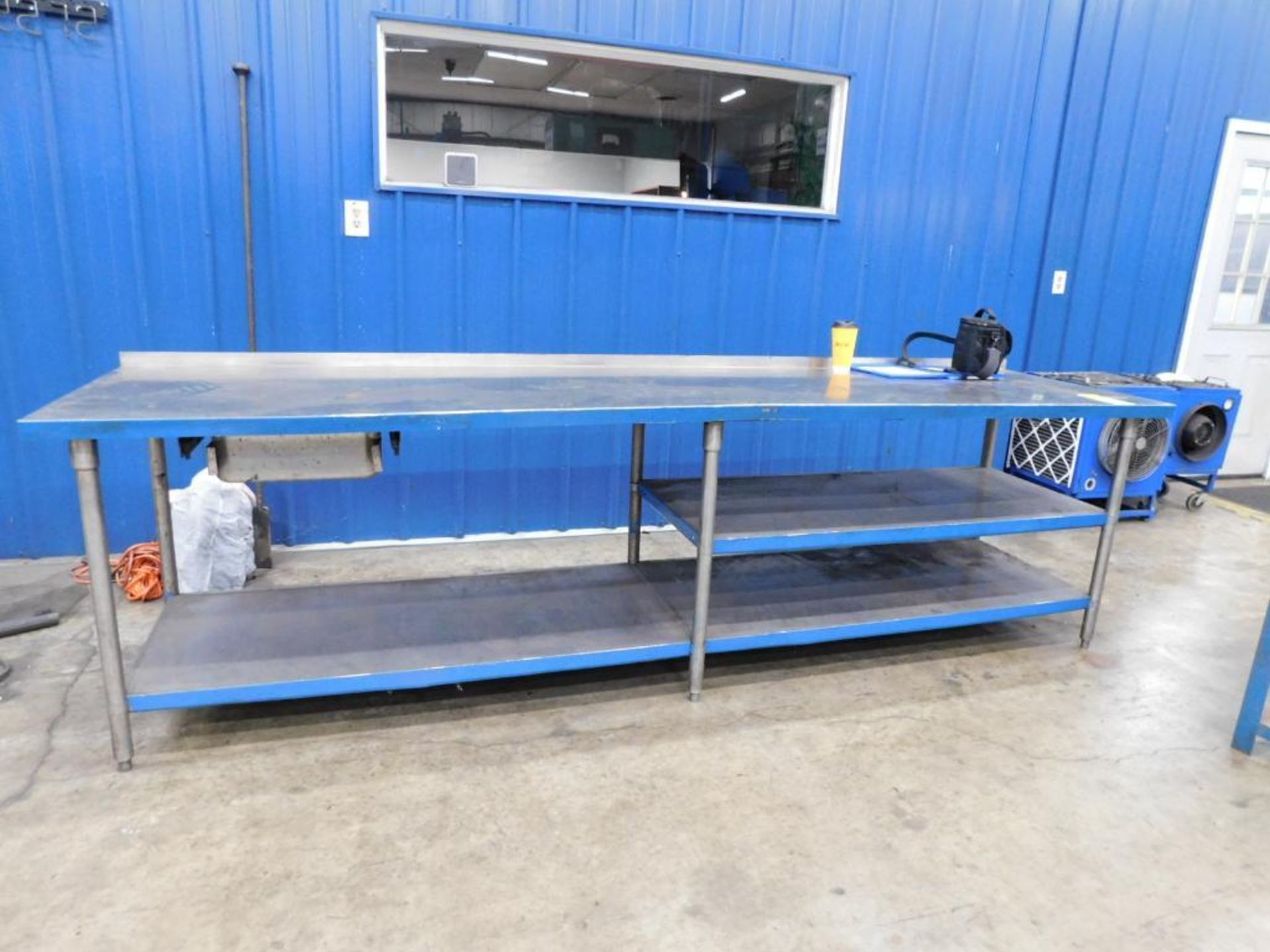 120" x 30 Stainless Steel Table