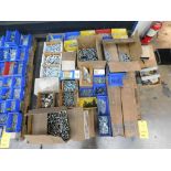 LOT: (1) Pallet of Assorted Hardware in Compartment Bins: Bolts, Nuts, Washer, etc.