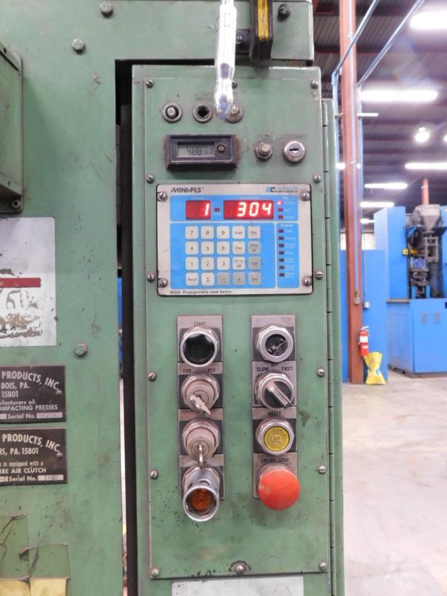 Gasbarre Powder Compacting Press, Mechanical, Model 30 Standard, S/N: 86256, 30 Ton Maximum Pressing - Image 12 of 22