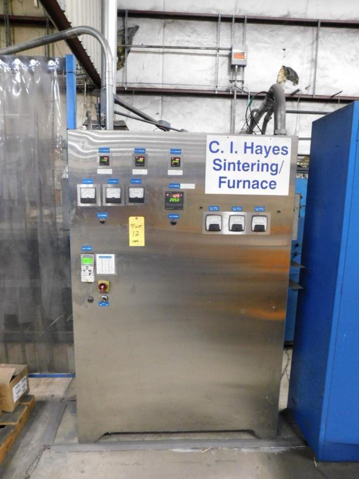 CI Hayes 18" Belt Sintering Furnace, 3 Zones, Type: BAC, S/N: 15693, 2,100 F Maximum Temperature Rat - Image 3 of 30