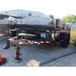 2021 PJ 14' Dump Trailer MDL-DL142, Tandem Axle, Low Profile, Cover, VIN 4P5DL1428M3053565, Unit #D5