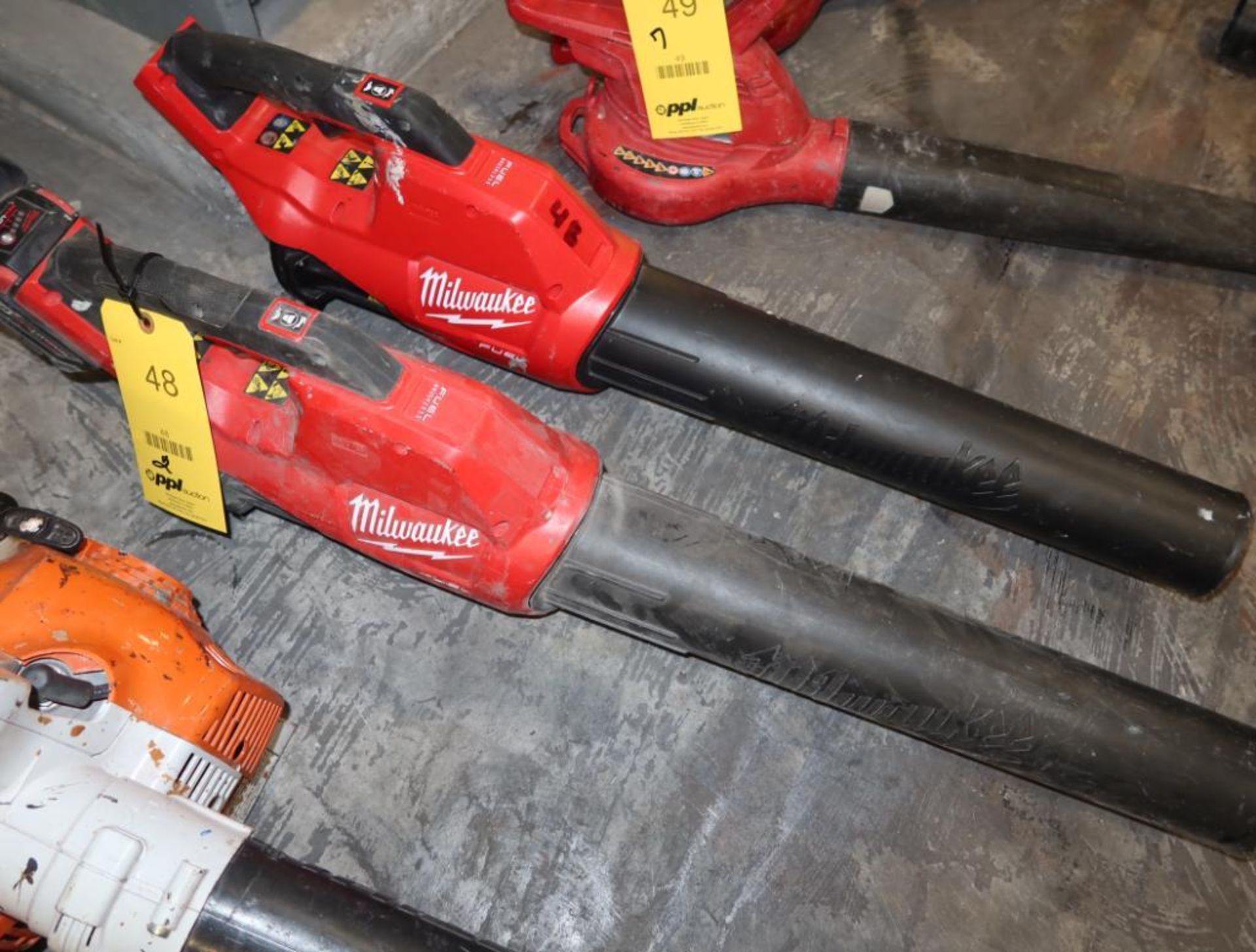 LOT: (2) Milwaukee M18 Fuel Blowers