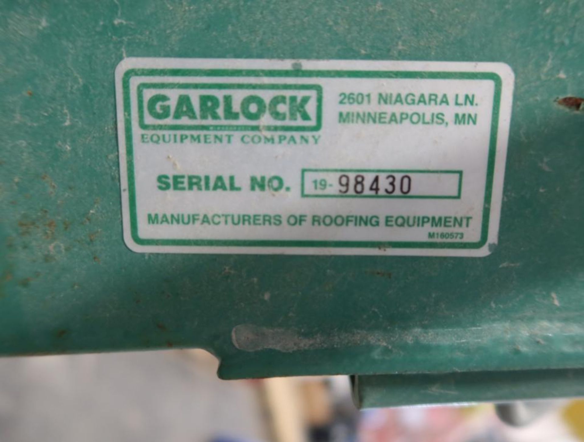 Garlock Ultra Cutter Gas Roofing Saw, S/N 98430 - Image 4 of 4