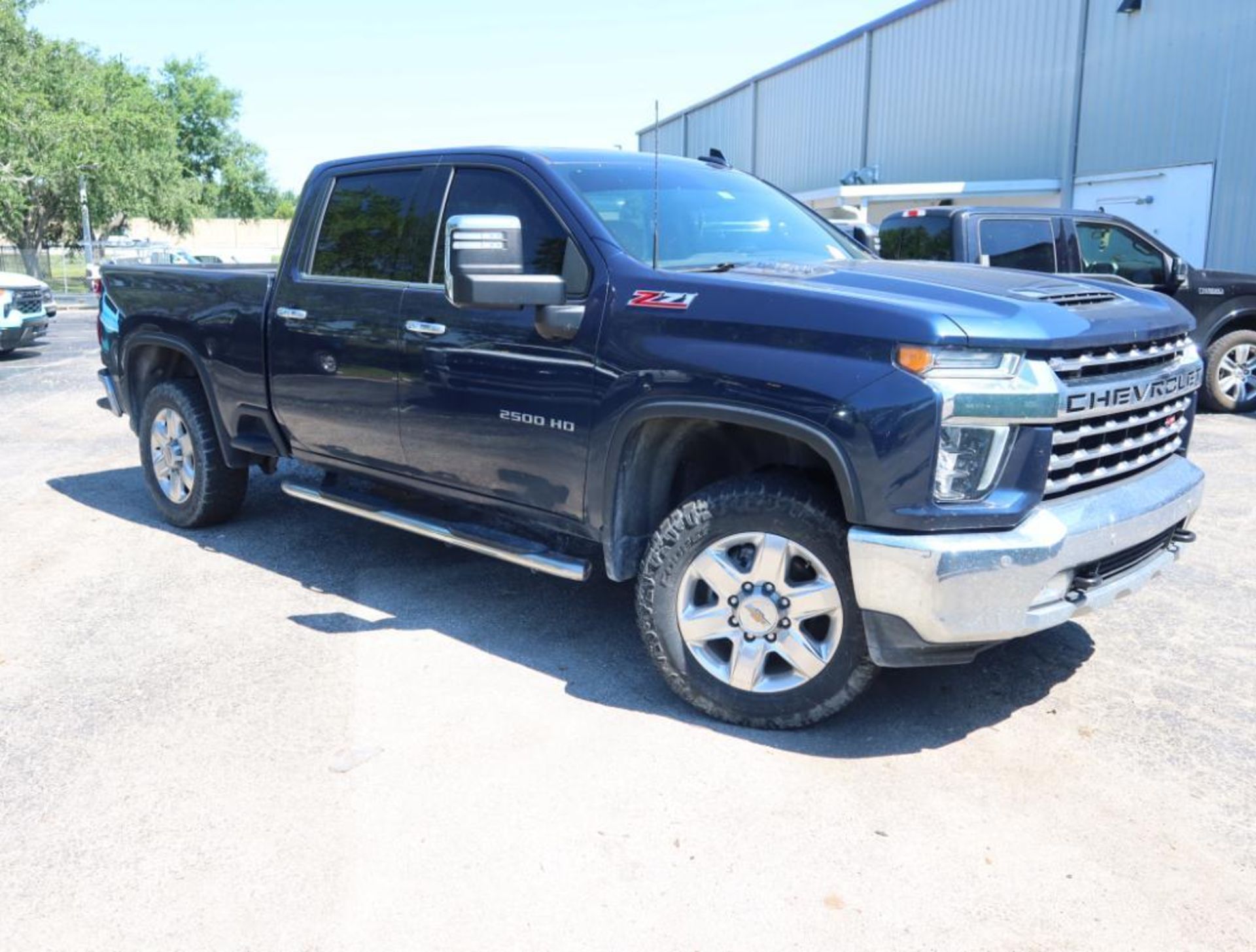 2021 Chevy Silverado 2500 4WD LTZ Z71 Crew Cab (Blue), Diesel, License# QTJ-G52, VIN 1GC1YPEY7MF2539 - Image 2 of 8