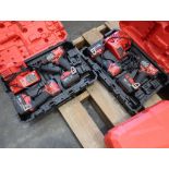 LOT: (2) Milwaukee M18 Fuel 2-Tool Hammer Drill/Impact Driver